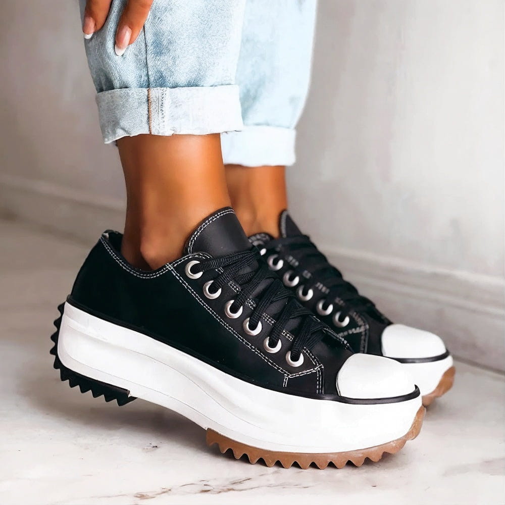 Harlow™ | Elevated Leather Sneakers