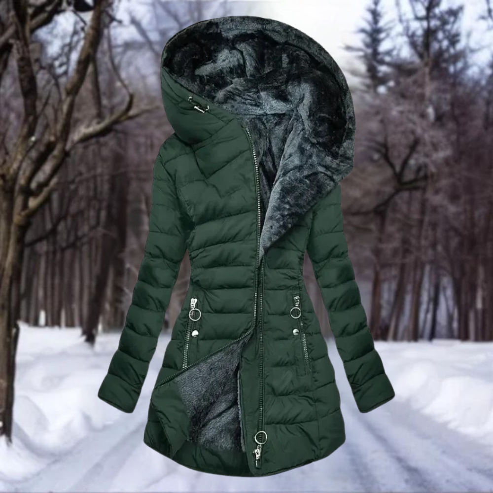 Senna™ | Elegant Plush Coat for Women