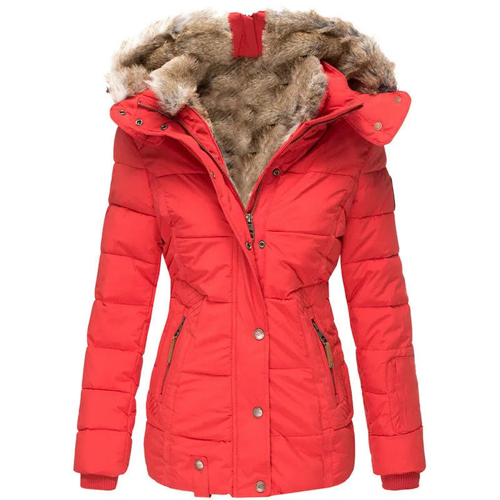 Asia™ | Warm Winter Coat with Fur Lining