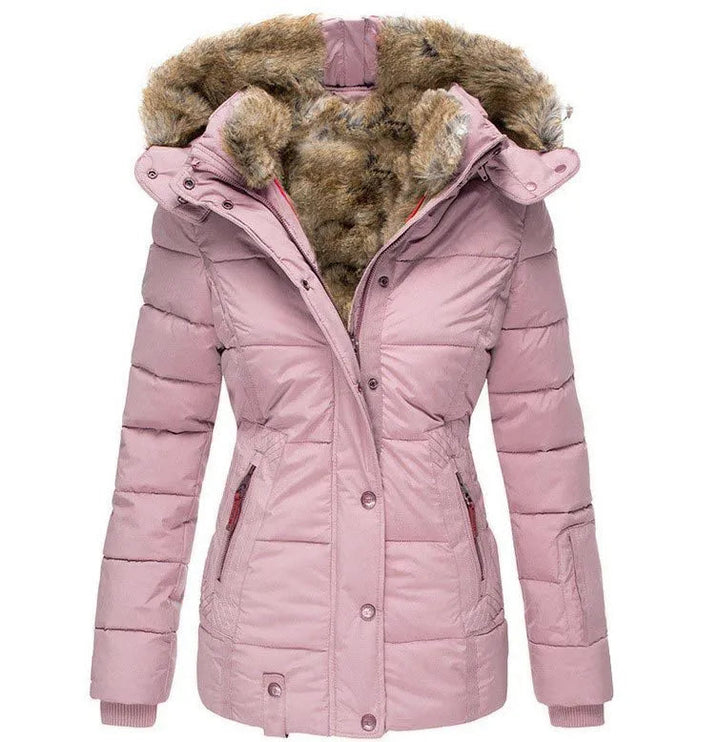 Asia™ | Warm Winter Coat with Fur Lining