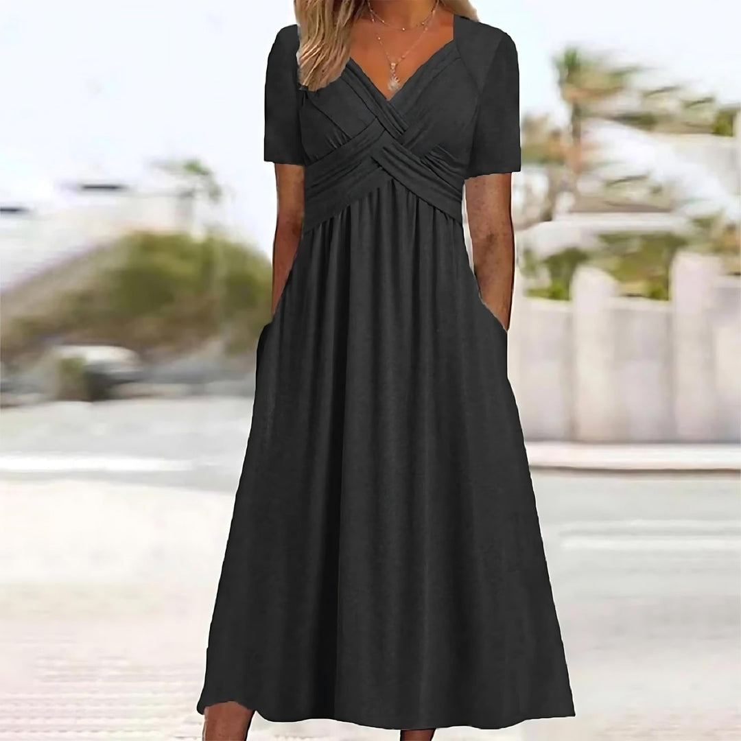 Serena™ | Flattering Midi Dress