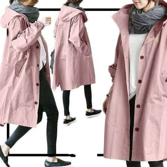 MANDY™ | Elegant Weatherproof Trench Coat