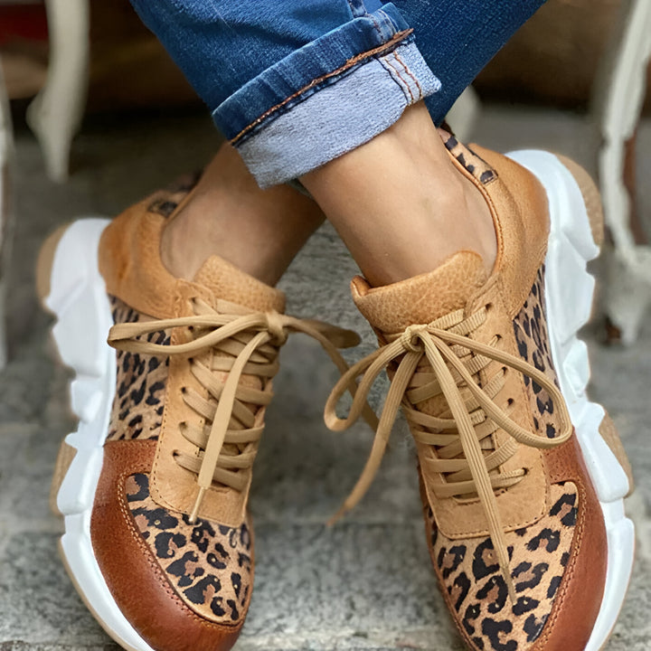 Sierra™ | Trendy Leopard Sneakers