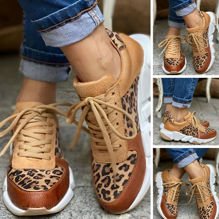 Sierra™ | Trendy Leopard Sneakers