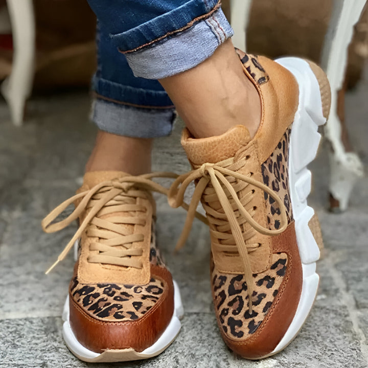 Sierra™ | Trendy Leopard Sneakers