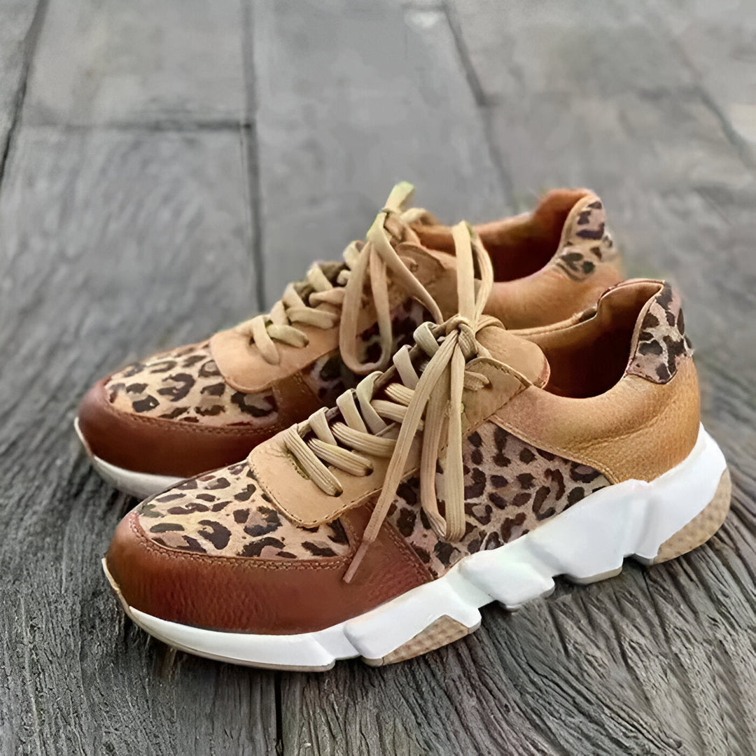 Sierra™ | Trendy Leopard Sneakers